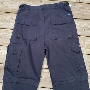 Vintage 90s Abercrombie & Fitch Paratroop Military Cargo Pants Size 32